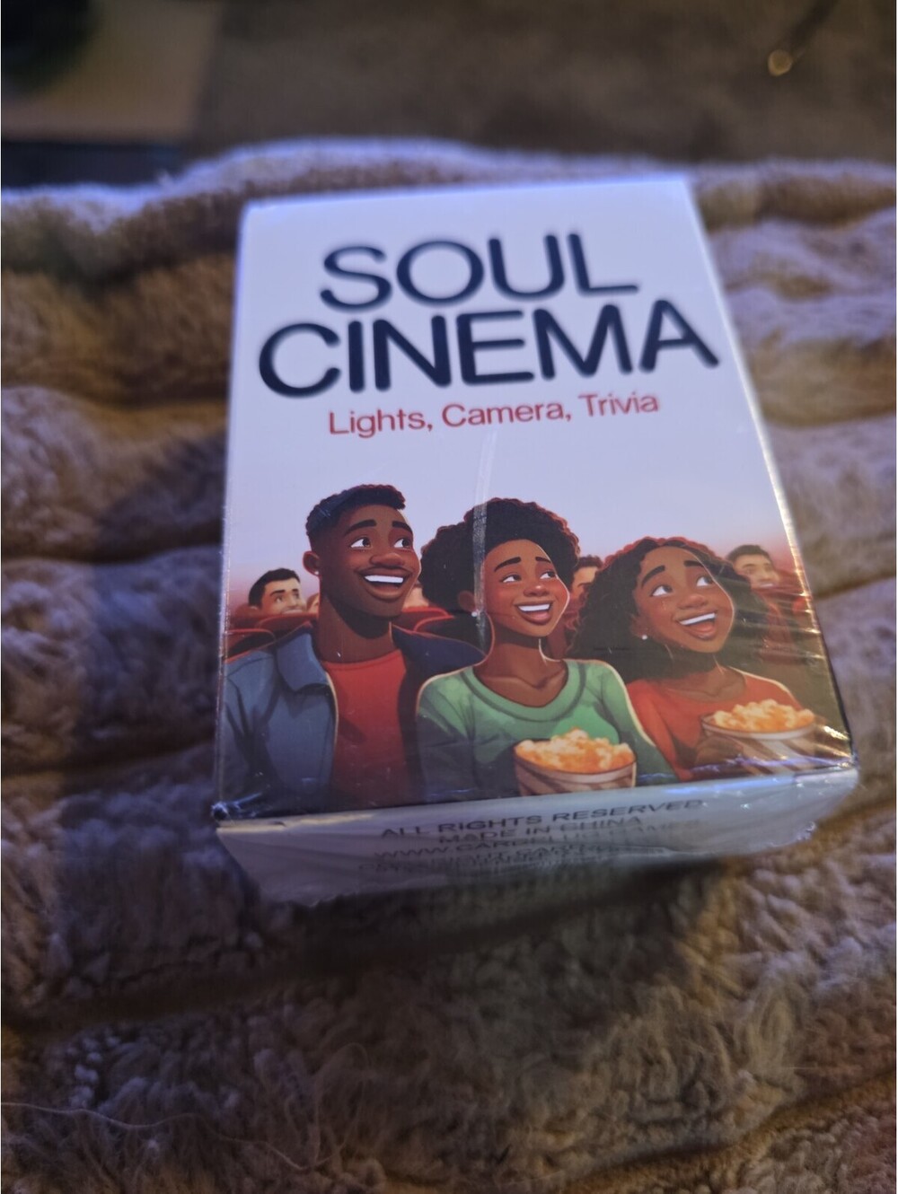 Soul Cinema : The Ultimate Black Film Trivia Game - 100 Cards New Party Game